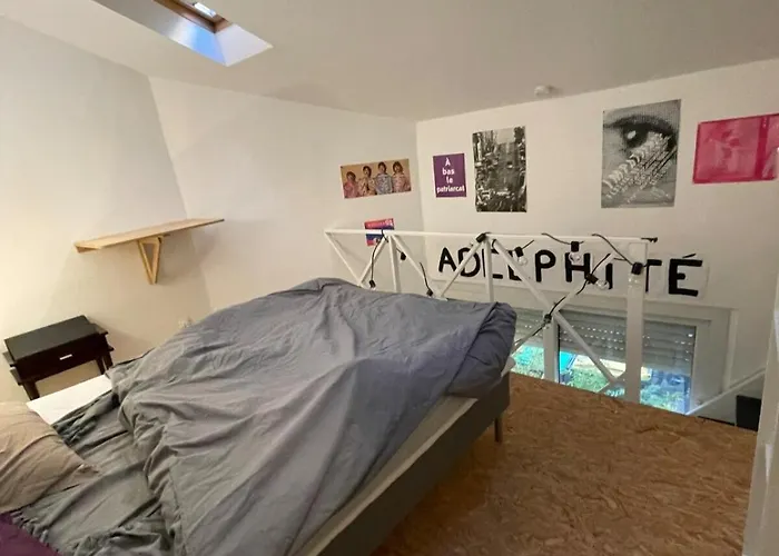 Apartment Maisonnette En Duplex 25 M2, Porte De Paris Pantin
